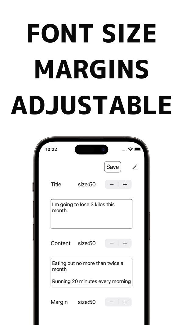 Print your goals on paper 2